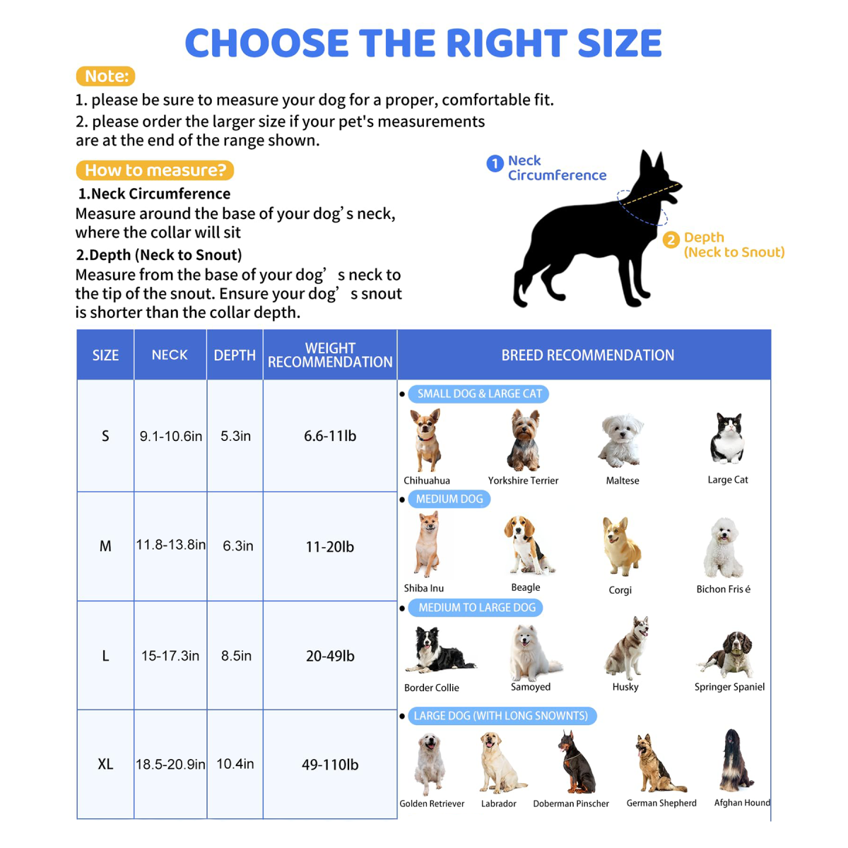 Soft Dog Cone Collar To Stop Licking After Surgery, Comfy Dog Cone Alternative For Large Medium Small Dogs Cats, Adjustable Washable E-Collar For Spay Neuter Recovery And Neck Protection