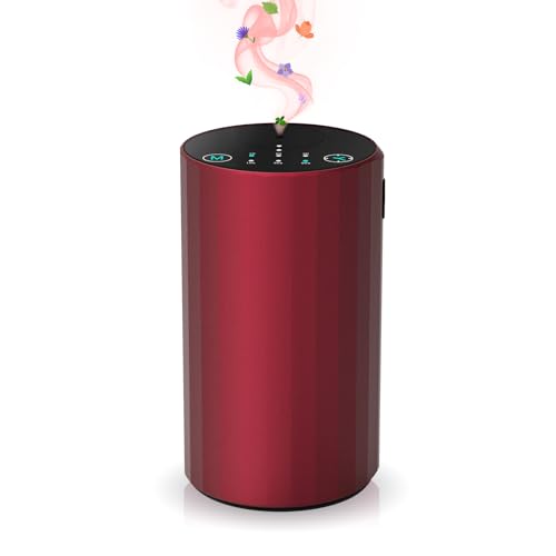 Waterless Essential Oil Diffuser Aromatherapy Scent Diffusers for Home Large Room, Bedroom, Car, Office, Desk, Battery Ope...