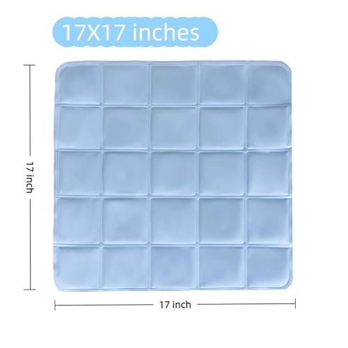 ZeQi Gel-Filled Cooling Mats for Cats Dogs Pets, Water-Proof Surface, Summer Dog Cool Mat, Cooling Cat Bed, Cool Mat, Ice ...