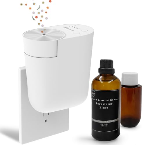 USMLMOOT Plug-in Wall Diffuser | Waterless Essential Oil Aroma Diffuser | Portable Mini Home Scent Machine for Large Room...