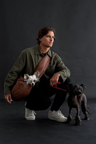 Noah & Paw Dog Sling Carrier for Small Dogs 5-18lb, Dog Sling for Small Dogs and Cats, Dog Carrier with Adjustable Padded ...