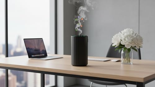 Waterless Essential Oil Diffuser Aromatherapy Scent Diffusers for Home Large Room, Bedroom, Car, Office, Desk, Battery Ope...