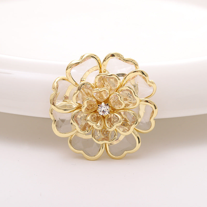 Creative New Acrylic Flower Ornaments Accessories