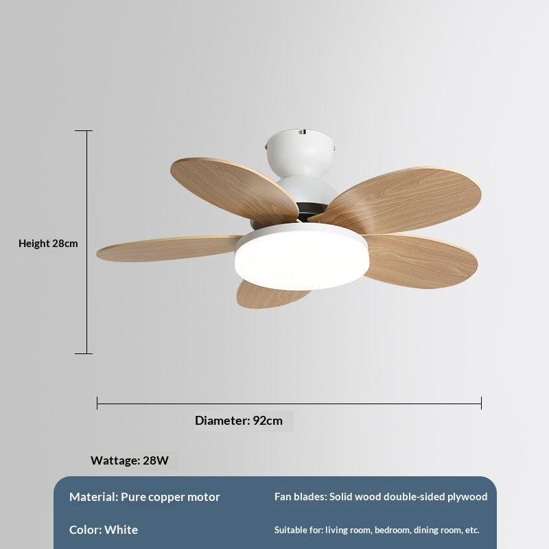 Modern Minimalist Home Integrated Fan-light