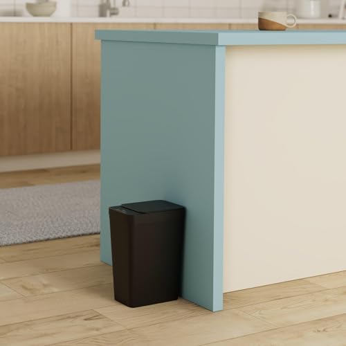 Bathroom Trash Can with Lid, KOEYLE 2 Pack 2.2 Gallon Automatic Touchless Garbage Can, Small Motion Sensor Smart Trash Ca...