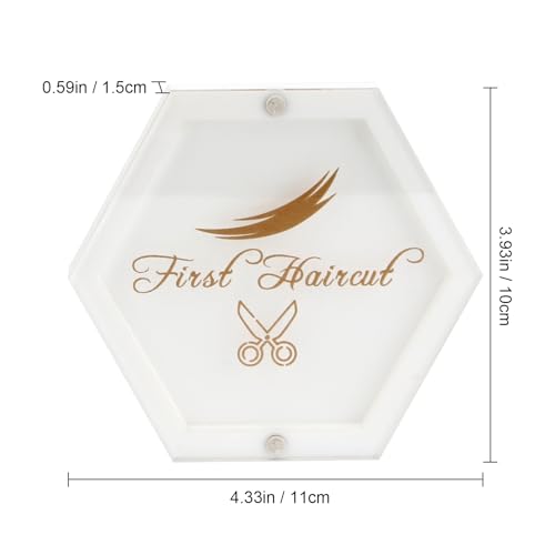 Acrylic Baby's First Keepsake Box, Newborn Essentials Must Haves Memory Box, Baby Memory Souvenir Collection Box, New Pare...