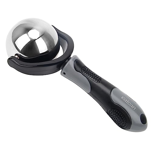Catcan Cold Massage Roller Ball, Cold Therapy Relief, Portable Fitness Ice Roller Ball with Handle, Great Tool for Back/Ne...