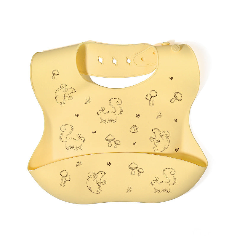 Waterproof Children's Saliva Bag Feeding Auxiliary Food Bib