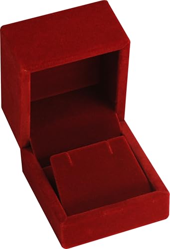 LAODA Luxury Velvet Stud Earring Box Multiple Use Necklace Pendant Earring Jewelry Gift Storage Holder Box(Jewelry not Inc...