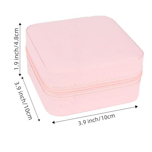 losensild Travel jewelry case Travel jewelry box Organizer with Mirror,Small Jewelry Box Organizer, Gift for Women Girls,...