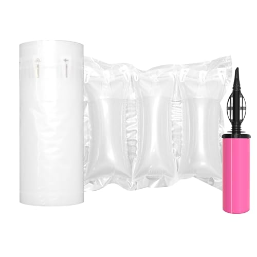 Hijelyn Air Pillows for Shipping with Pump Packaging Air Bags 400 Count Inflatable Shipping Supplies Box Filler Packing Ma...