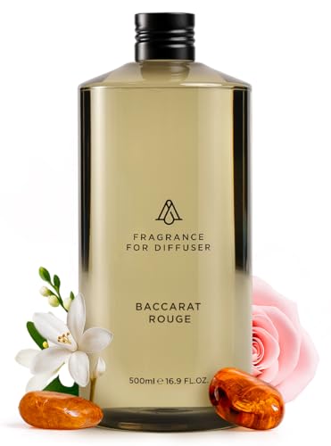 AromaPlan Hotel Scents Inspired by Baccarat Rouge 16 Fl Oz (473ml), Home Luxury Aroma & Hotel Diffuser Oil for Aromatherap...
