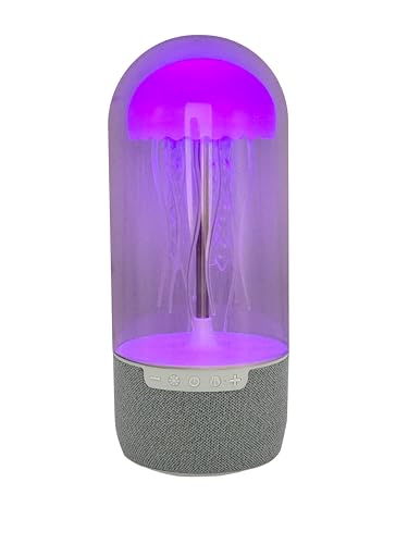 Wireless Express Jellyfish Mood Lamp with Bluetooth Speaker, Color Changing LED, Floating Jellyfish, Volume Control