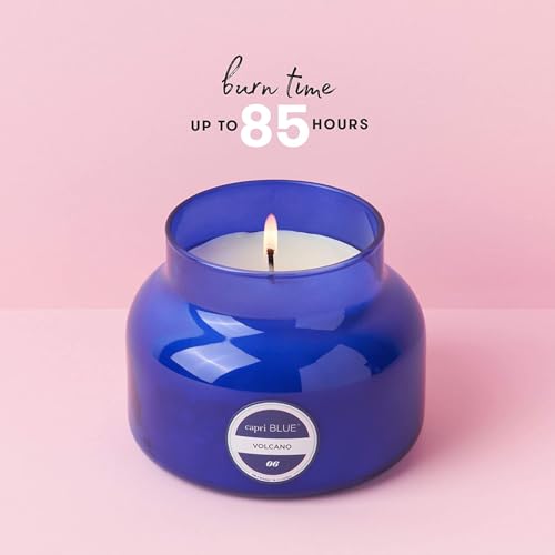 Capri Blue Volcano Scented Candles - Luxury Glass Jar Candles for Home Scented with Tropical Fruit & Sugared Citrus - Soy ...