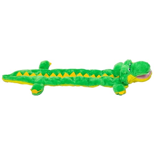 Outward Hound Squeaker Matz Plush Gator Dog Toy, XL