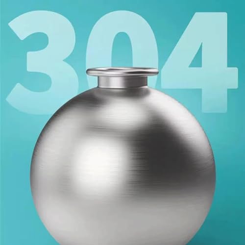 Portable Dog Water Ball, Foldable Pet Water Bottle – Portable, Leak-Proof & Perfect for Travel, 304 Stainless Steel Large-...