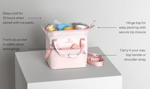 Stanley All Day Julienne Soft Cooler Bag and Lunch Box | Insulated Travel Bag with Zipper | BPA-Free