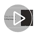 Kate and Laurel Adlynn Modern Rectangle Poster Frame, 20 x 26, Black, Minimal Large Photo Frame for Use as Movie Poster Di...