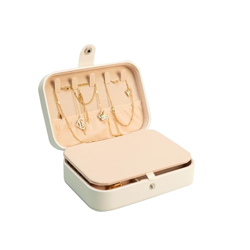 Customizable Rectangle PU Leather Jewelry Box – Personalized with Birth Flower & Name | Detachable Interior | UV or Vinyl ...