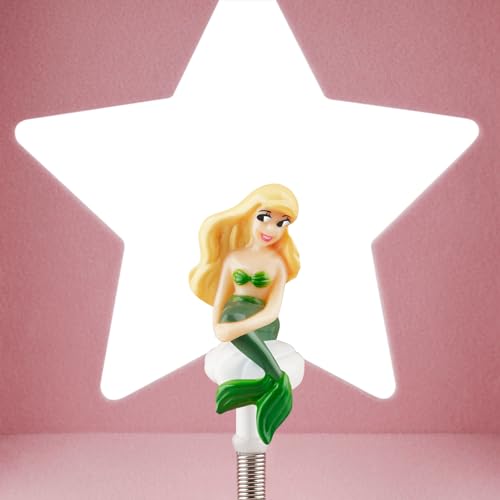 RR ROUND RICH DESIGN Kids Musical Jewelry Box for Girls Include Drawer and Pretty Jewelry Set with Cute Mermaid Theme - Be...