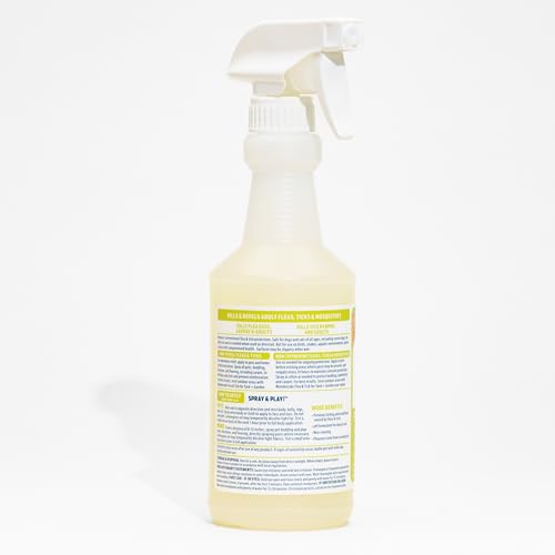 Wondercide - Flea, Tick & Mosquito Spray for Pets and Home with Natural Essential Oils - Killer, Control, Prevention, Trea...