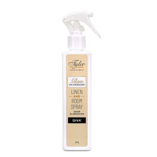Tyler Candle Company - Diva Glamorous Gift Suite VI - (On Demand Room Spary, Glamorous Wash, Jar Candle, Autoglam)