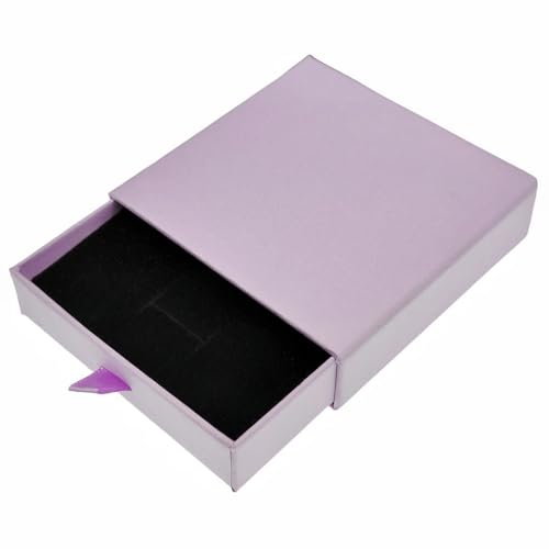 Ivosmart 2 Pack Jewelry Gift Boxes 3.5 x 3.5 x 1 Inch Cardboard Jewelry Boxes, Small Gift Boxes for Jewelry Earrings Neckl...