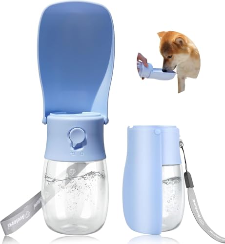 AVELORA Foldable Dog Water Bottle, Portable Water Dispenser for Cat, Rabbit, Puppy and Small Animals, the Perfect Dog Gift...