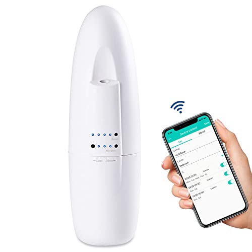 Smart Waterless Aromatherapy Essential Oil Diffuser, Professional Portable Scent Air Machine, Waterless Plug-in Aroma Diff...