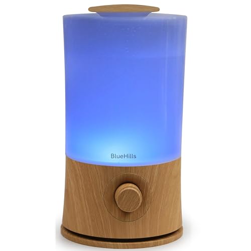 BlueHills Premium 2000 ML XL Large Essential Oil Diffuser Aromatherapy Humidifier for Large Room Home 40 Hour Run Huge Cov...