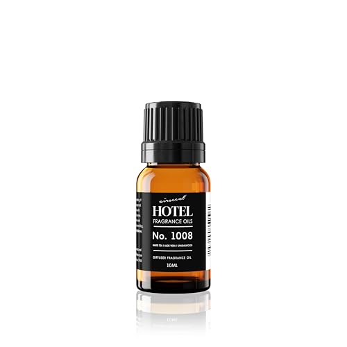 AirScent Hotel Diffuser Oil No. 1008 - White Tea, Aloe Vera & Sandalwood - Hotel Scent Dupe - Premium Fragrance Oil for Ul...