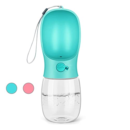 Kalimdor Dog Water Bottle, Leak Proof Portable Puppy Water Dispenser with Drinking Feeder for Pets Outdoor Walking, Hikin...