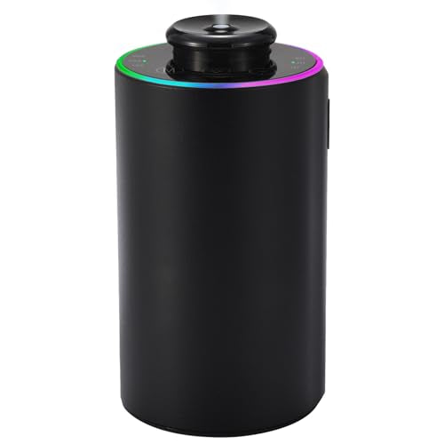 Waterless Essential Oil Diffuser with 8 Color LED Night Light, 3 Mist Levels & Timers, Portable Rechargeable Aromatherapy ...
