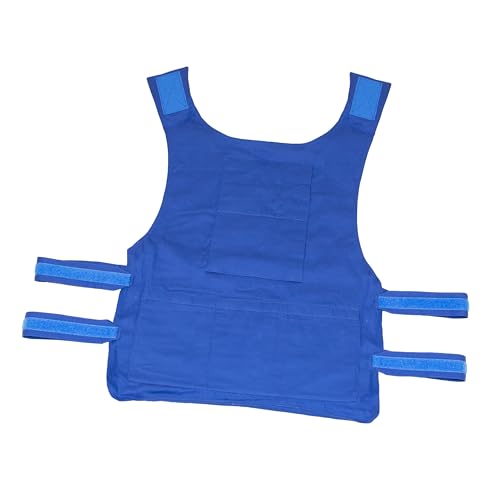 Polar Products Adjustable Zipper Cooling Vest for Men and Women with Kool Max Packs or Cool58 Phase Change Cooling Packs