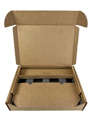 EPE Universal Laptop Shipping Box I Eco-Friendly I Fits Most Laptop Sizes I Secure Packaging Solution | theBOXlarge V2