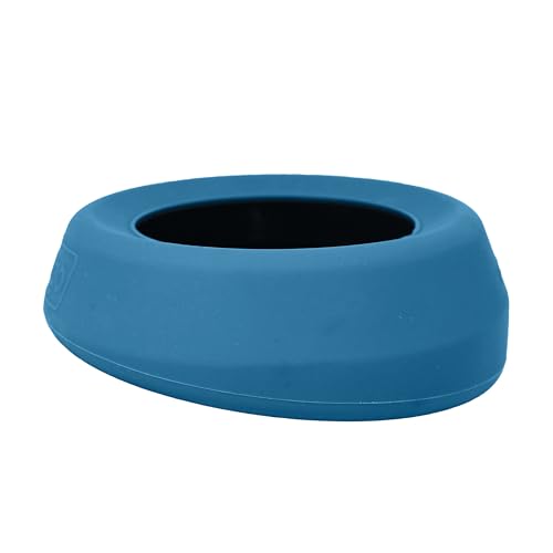 Kurgo Splash Free Wander Water Bowl, No Spill Dog Travel Bowl, Portable No Mess Bowl for Dogs, Splash Less Car Bowl for Pe...