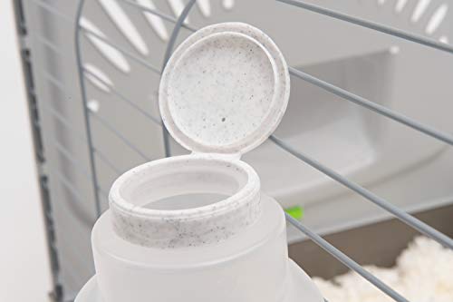Lixit® Top Fill No Drip Water Bottles for Rabbits, Ferrets, Hamsters, Guinea Pigs, Rats, Chinchillas and Other Small Anima...