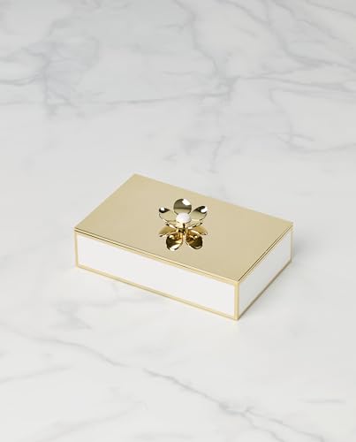 kate spade new york Make It Pop Large Floral Box, Gold