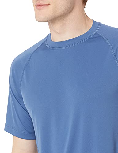 Amazon Essentials Men's Slim-Fit Short-Sleeve Quick-Dry UPF 50 Swim Tee