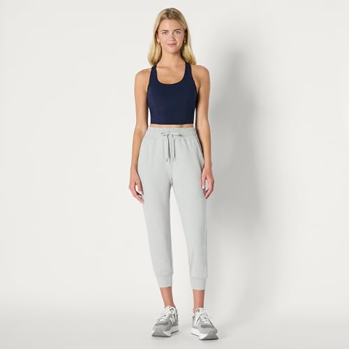 Amazon Essentials Women's Athletic Soft Performance Lightweight Cropped Capri Workout Jogger Sweatpants