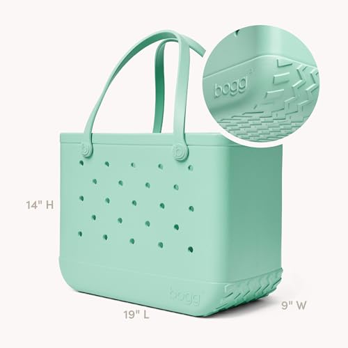 BOGG BAG Original Large Tote – 19” x 14” x 9” – Durable, Washable, Tip-proof – Beach, Pool, Boat, Work, Sports