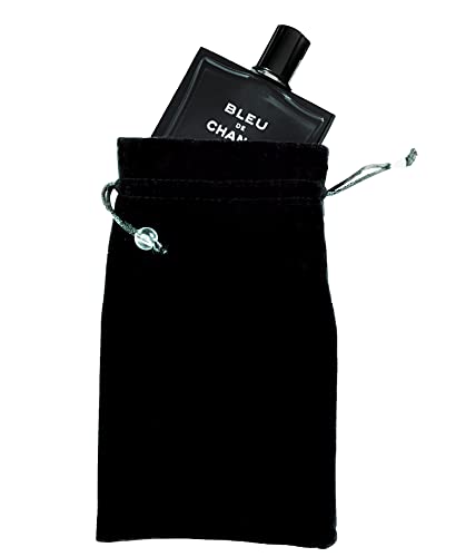 EFENDIZ Velvet Drawstring Pouch, 5.5x9 Inches, Black Cloth, Small Gift Bag, Jewelry Pouch 1pcs