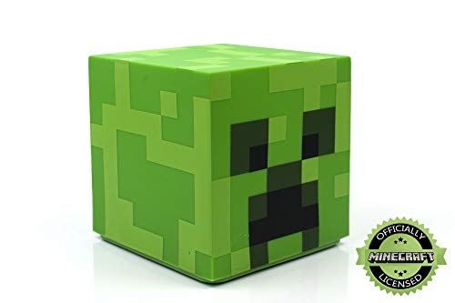 Minecraft Creeper LED Mood Light Creeper Lamp Mood Lighting Battery Powered | Collectible Mood Lamp | Green Mood Light LED...