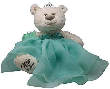 Kinnex Collections by Amanda Large 20” Quinceañera Teddy Bear Centerpiece – Elegant Dress, Oversized Keepsake Gift for 15 ...