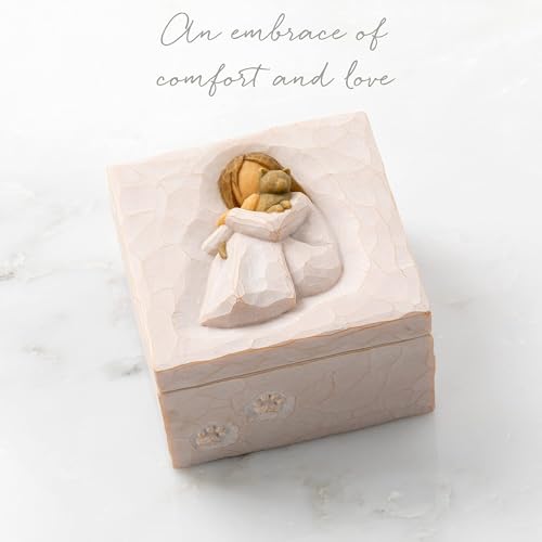 Willow Tree Comfort, sculpted hand-painted Keepsake Box
