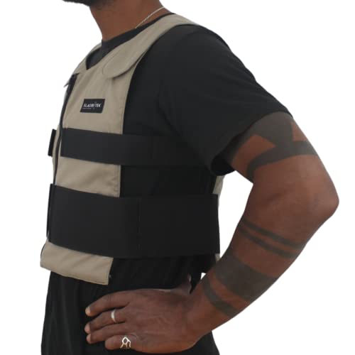 Glacier Tek Cool Vest Personal Cooling, 59 Degrees for 2.5 hours 8 Cool Packs, Recharge in 30 Minutes