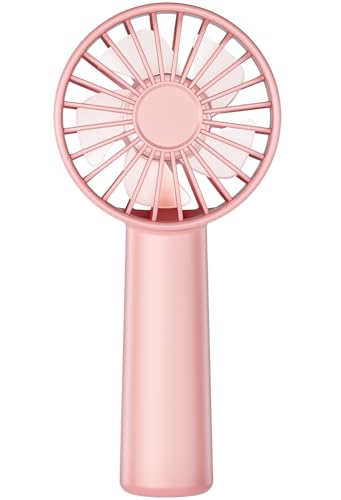 Handheld Fan, Portable Mini Fan 3 Speeds, 1800mAh Personal Small Hand Fans Battery Operated for Makeup Eyelash, USB Rechar...