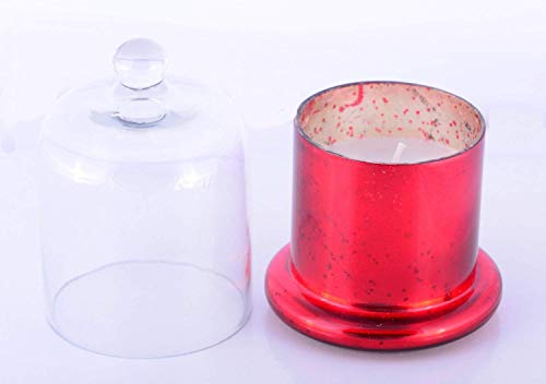 MystiqueDecors Scented Paraffin Wax Jar Candle Evening Decoration Gift