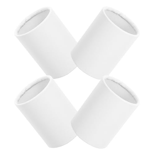 FUOYLOO Round Cardboard Flower Bouquet Holder Box, Tiny Floral Buckets for Birthday Celebrations and Everyday Decor White ...