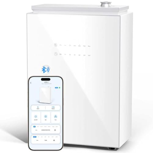 FYNTRA 5500 Sq.Ft Waterless Diffuser - HVAC System, Essential Oil Diffuser with WiFi & Bluetooth App Control, Whole House...